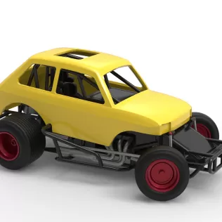 Super rod Version 2 while turning Scale 1:25 - Model thumbnail 24