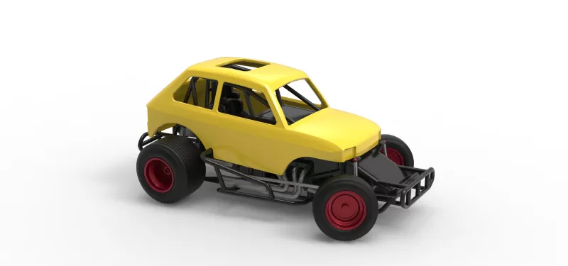 Super rod Version 2 while turning Scale 1:25 - Model preview 24