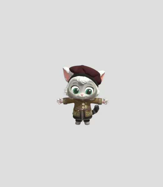 Captain Whiskers - Model preview 1