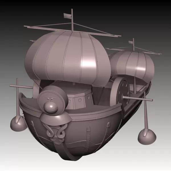 Utan Sonar - One Piece - Model preview 11