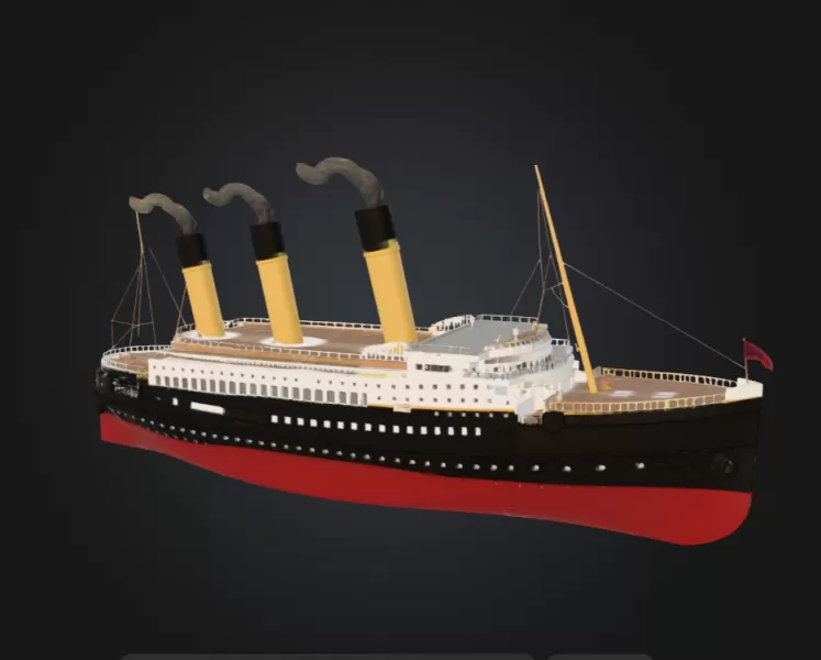 Titanic - Model preview 3