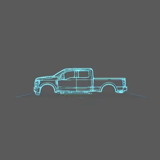 Ford - F 250 Super Duty Wall Art