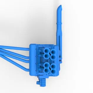 Engine V8 for Supermodified race car Version 5 Scale 1:25 - Model thumbnail 7