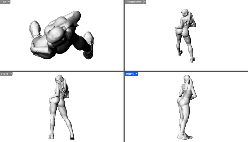 XXXXL LADY - Model preview 10