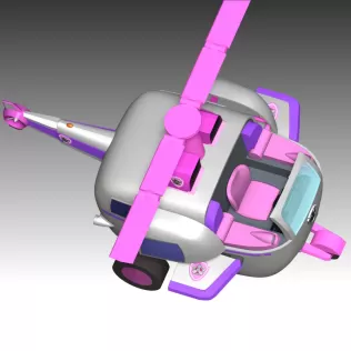 Skye Copter Paw Patrol - Model thumbnail 9
