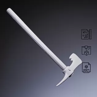 Pirate Boarding Axe #RoZ - Model thumbnail 2