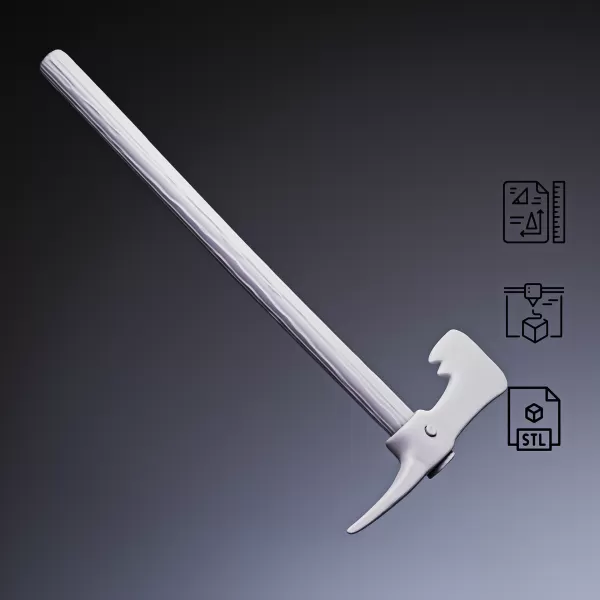 Pirate Boarding Axe #RoZ - Model preview 2