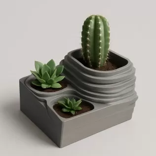 Cactus planter