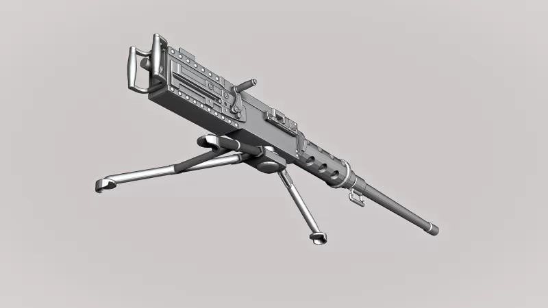M2 Browning #RoZ - Model preview 3