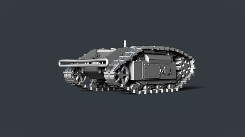 Goliath Tracked Mine #RoZ - Model preview 1