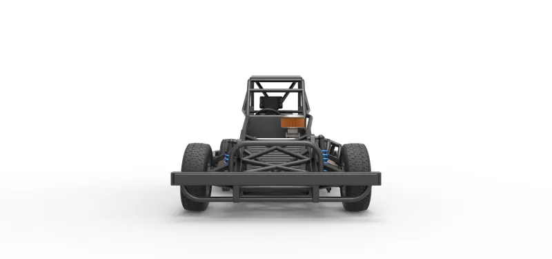 New Zealand Superstock car Base Version 4 Scale 1:25 - Model preview 7