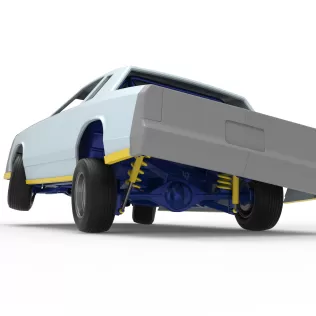 IMCA Stock car while turning Version 2 Scale 1:25 - Model thumbnail 15
