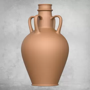 Pottery Vessel Collection (8 Pottery Vessels) - Model thumbnail 6