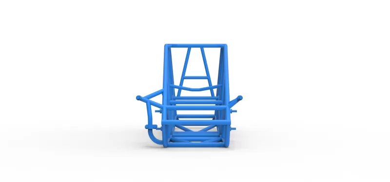 Frame of Silver Crown Car Scale 1:25 - Model preview 5