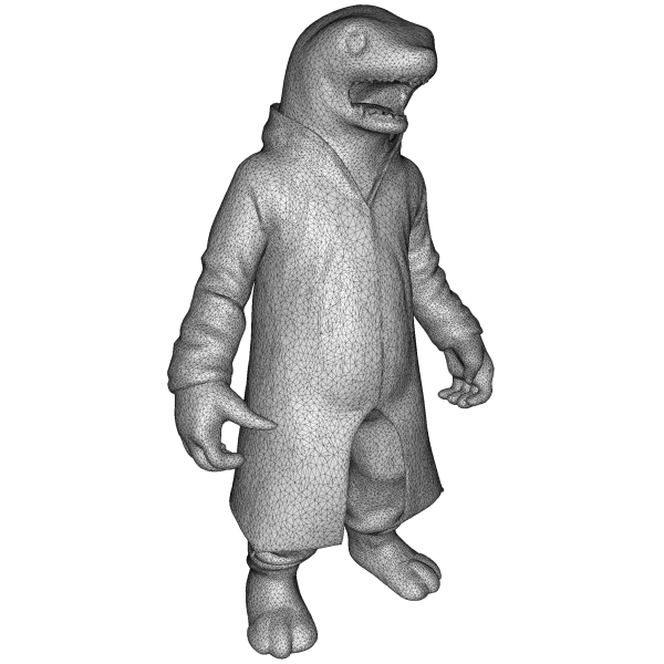 Anthro & Creature Character Collection – Kitbash + High-Poly 3D - Model preview 9