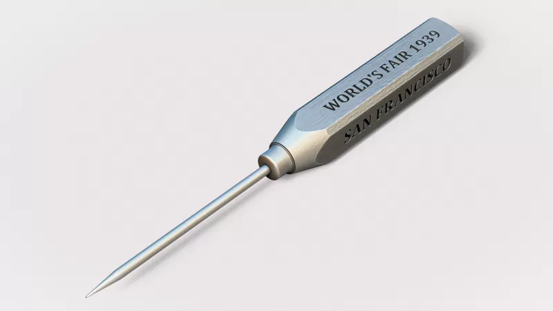 Vintage Ice Pick (1939 San Francisco World’s Fair) - Model preview 4