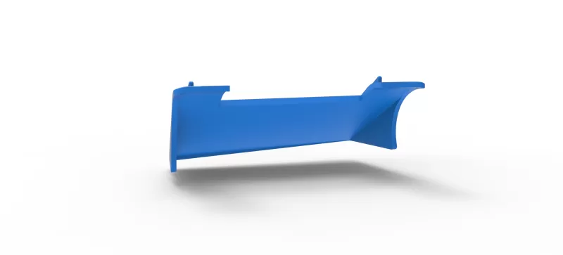 Nose of Wedge Dirt Late model Scale 1:25 - Model preview 11