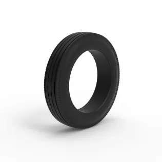 Vintage dirt tire Version 1 Scale 1:25 - Model thumbnail 2