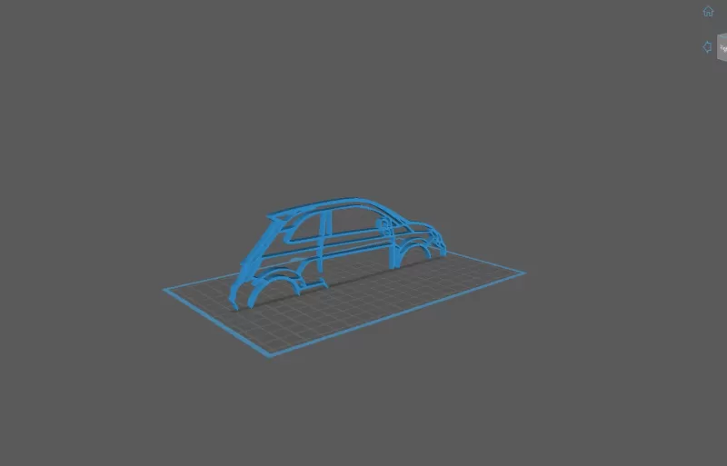 Fiat - 500 - 695 Wall Art - Model preview 1