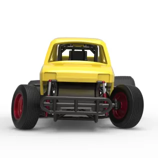 Super rod Version 2 while turning Scale 1:25 - Model thumbnail 7