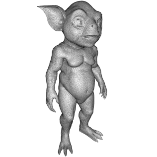 Odd Creatures Collection – Cute Creepy Kitbash High-Poly Monster - Model thumbnail 3