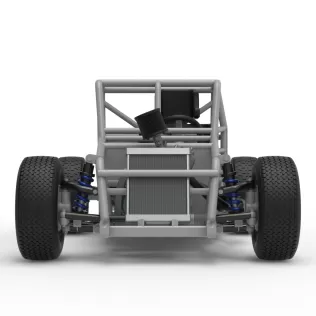 Dwarf car Base Version 2 Scale 1:25 - Model thumbnail 7