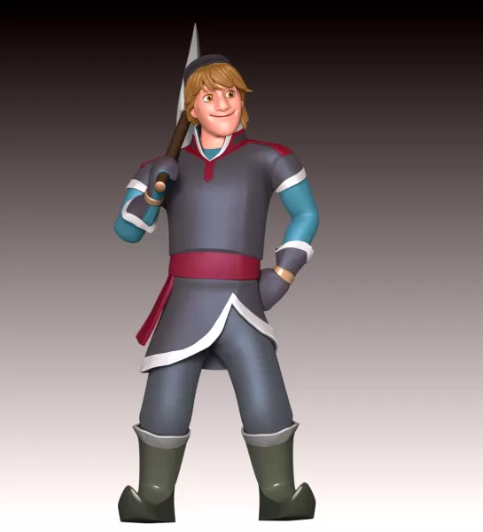 Kristoff Frozen - Model preview 4