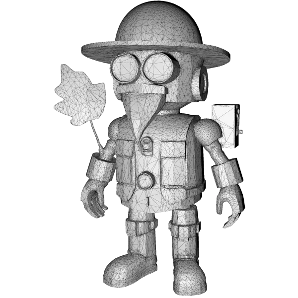 Woodland Gnome Collection (10 High-Poly Kitbash Characters) - Model preview 17