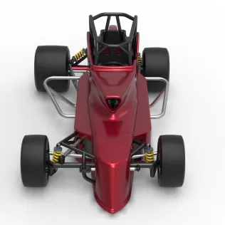 Pavement Silver Crown Car Version 2 Scale 1:25 - Model thumbnail 8