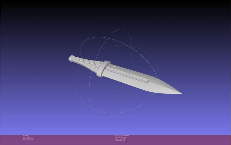Vinland Saga Thorfinn Daggers - Model preview 3