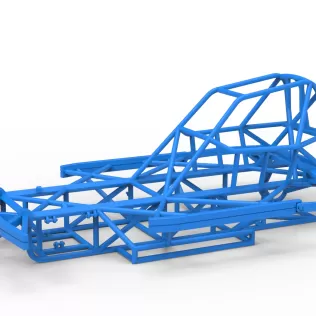 Frame of BriSCA Formula 2 Stock Car Scale 1:25