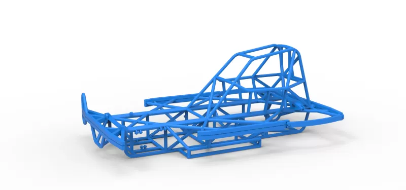 Frame of BriSCA Formula 2 Stock Car Scale 1:25 - Model preview 1