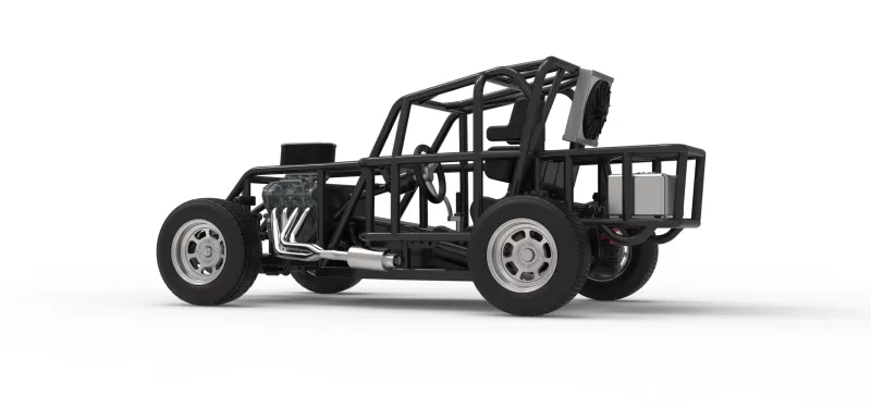 Mod Lite race car Base Scale 1:25 - Model preview 13