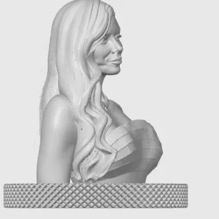 Eva Longoria 3D Bust Print - Model thumbnail 10