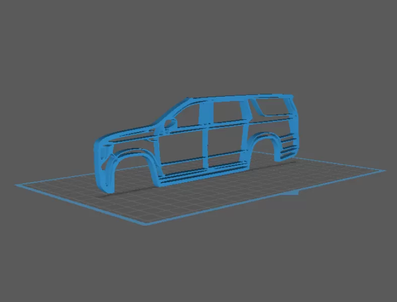 Cadillac - Escalade Wall Art - Model preview 2