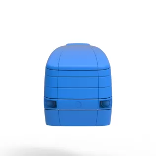 Hood of Pulling tractor Version 9 Scale 1:25 - Model thumbnail 5