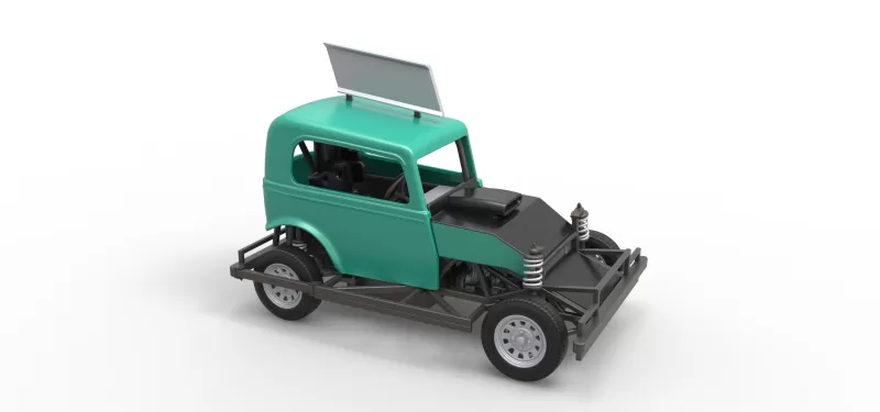 New Zealand Ministock car Scale 1:25 - Model preview 24