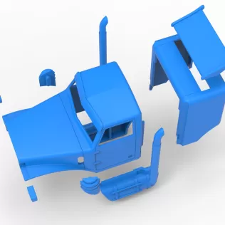 Shell of Monster Tow Truck Scale 1:25 - Model thumbnail 16