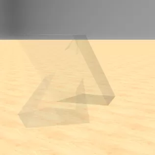 Intersection of Pyramid and Parallelepiped - Model thumbnail 8