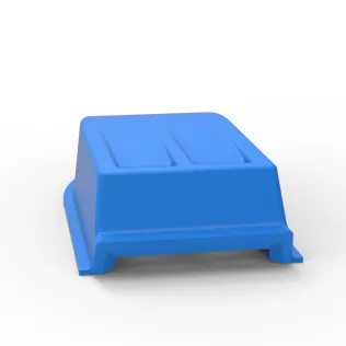 Air Scoop of Northeast Dirt Modified stock car Scale 1:25 - Model thumbnail 11