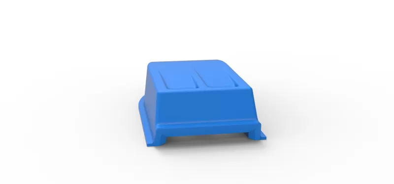 Air Scoop of Northeast Dirt Modified stock car Scale 1:25 - Model preview 11