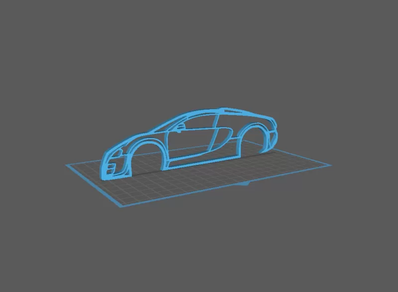 Audi - R8 Wall Art - Model preview 1