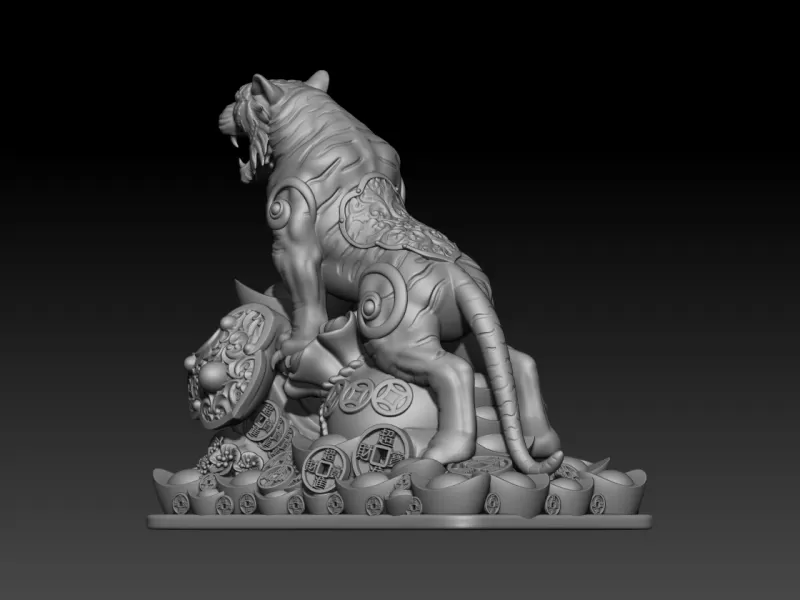 Zodiac Tiger - Model preview 4