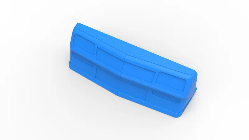 Nose of IMCA Stock car Version 2 Scale 1:25 - Model preview 2
