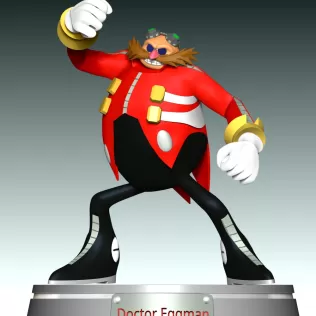Doctor Eggman - Sonic the Hedgehog - Model thumbnail 2