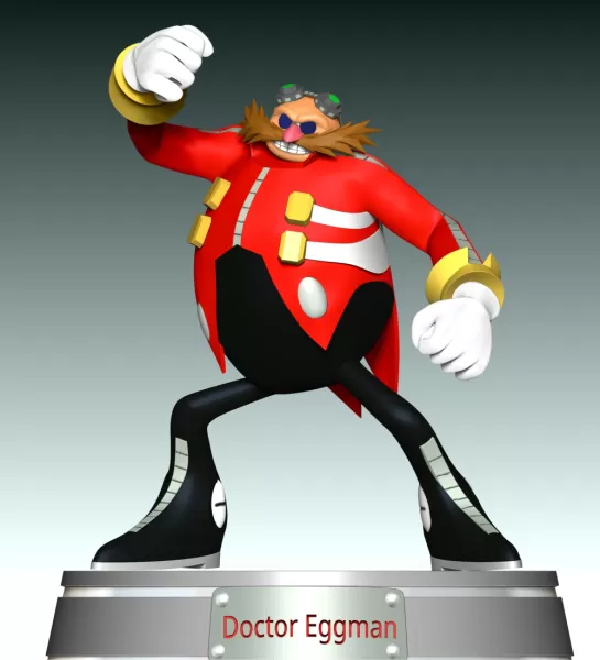 Doctor Eggman - Sonic the Hedgehog - Model preview 2