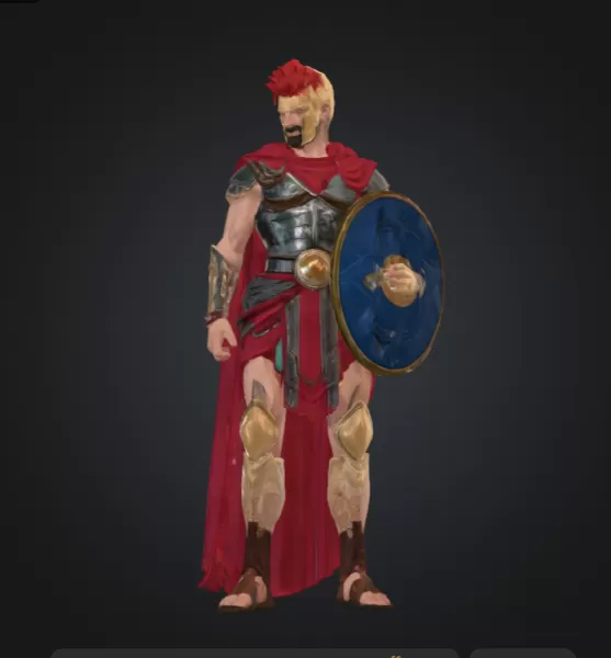 Roman Gladiator - Model preview 1