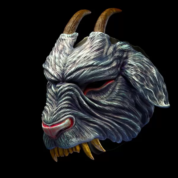 Kallikantzaros mask - Model preview 3