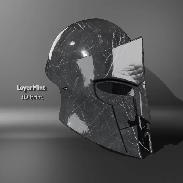Minimalist Spartan Helmet - Model preview 5