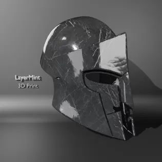 Minimalist Spartan Helmet - Model thumbnail 5